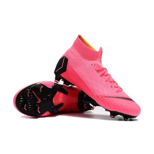 fodboldstøvler Nike Mercurial Superfly 6 Elite FG - Pink Sort_5.jpg